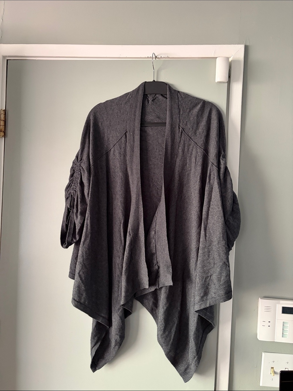Ella Moss - women's, open-front draped cardigan sweater, size L